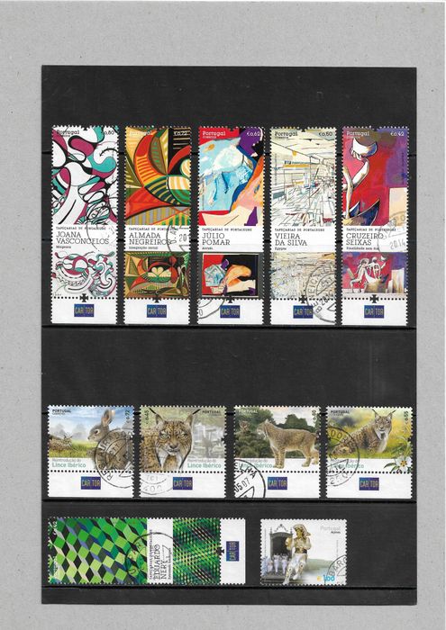 Troco selos novos e usados por moedas UNC de Portugal, Angola e Brasil