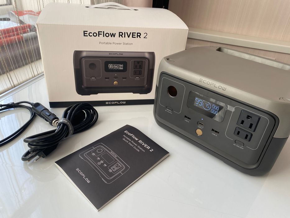 Зарядна станція EcoFlow RIVER 2 Зарядная powerbank павербанк генератор