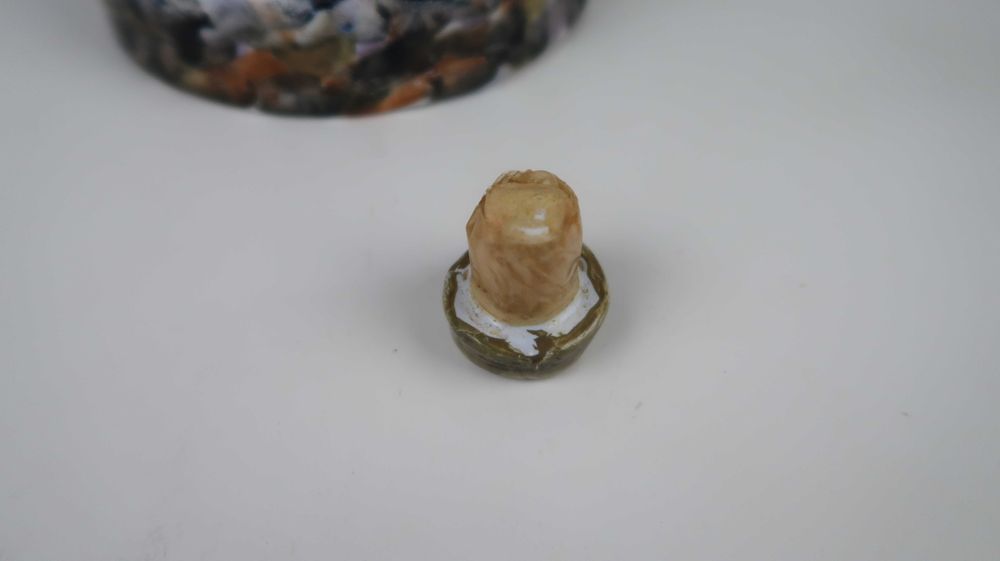 Garrafa em faiança de Coimbra VAO - Viúva Alfredo Oliveira