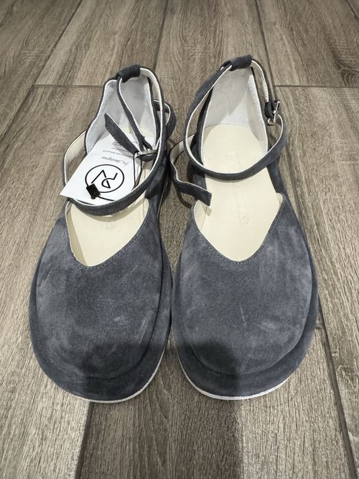 Босоніжки закриті (замша)