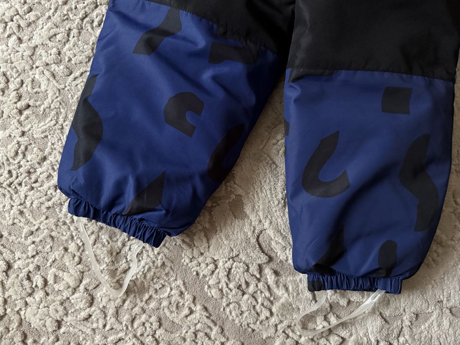 Дитячий зимовий мембранний термо комбінезон на хлопчика дівчинку86-110