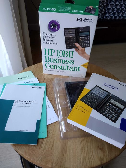 Kalkulator naukowy Hewlett Packard HP-19 BII / Business Consultant II