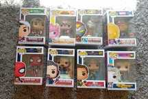 Funko POP różne na sztuki od 10 zł w pudełkach i bez