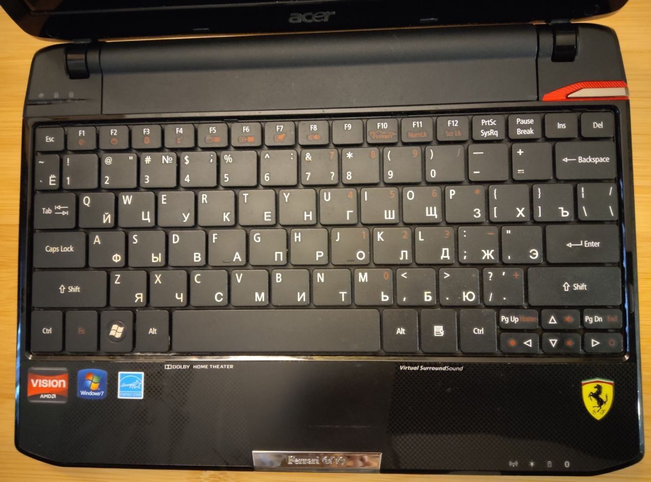 Ноутбук 11,6 дюймів Acer Ferrari One 200-314G50n