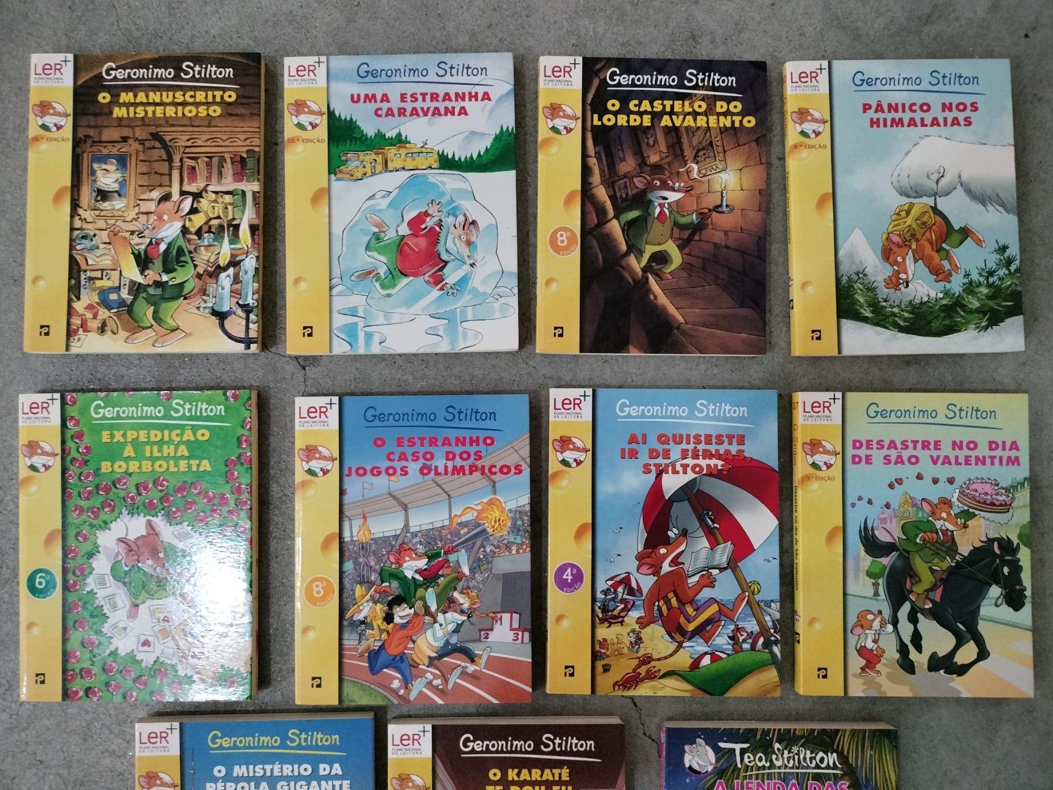 Livros do Geronimo Stilton
