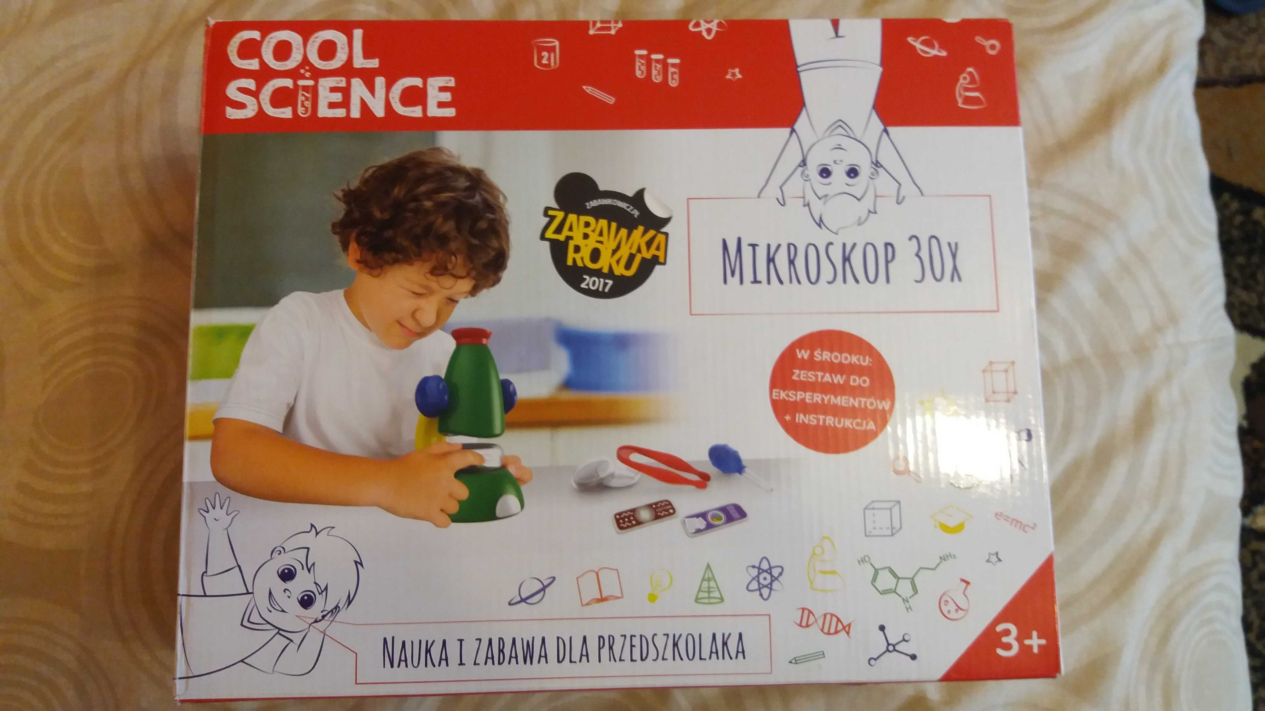 Cool Sience - Mikroskop x30 - ZABAWA W NAUKOWCA