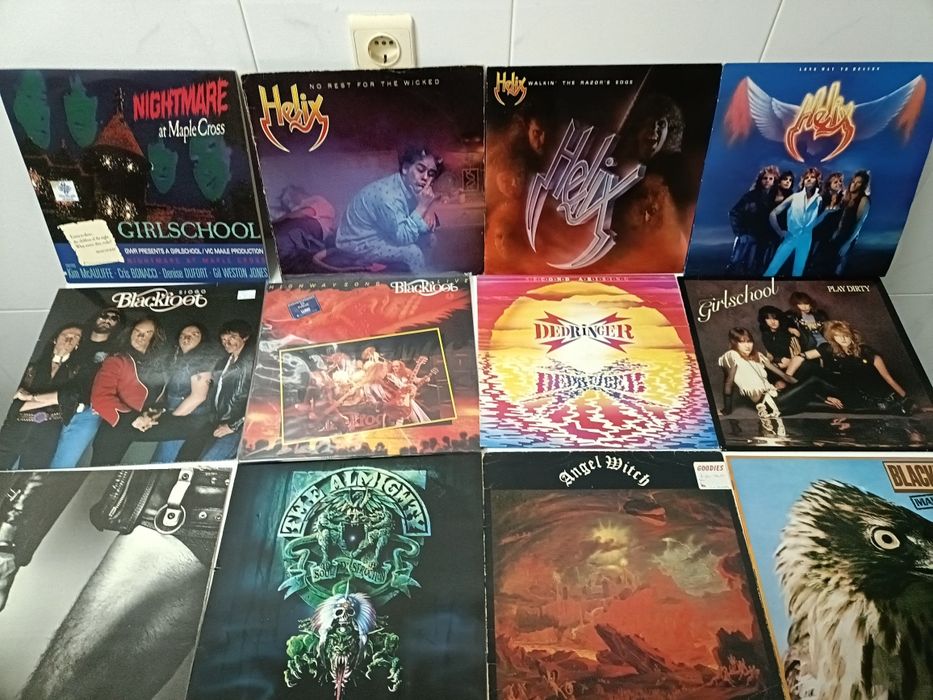 HEAVY METAL / HARD ROCK: Álbuns selecionados {discos de vinil}