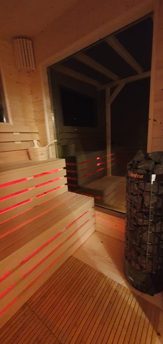 Domek na Święta  Kominek Sauna Balia jacuzzi LUBIATOWO morze