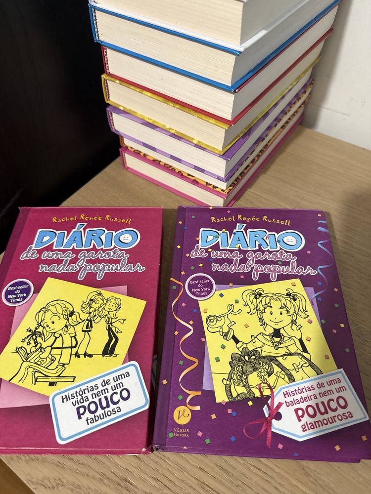 Livros Diário de uma garota nada poluar