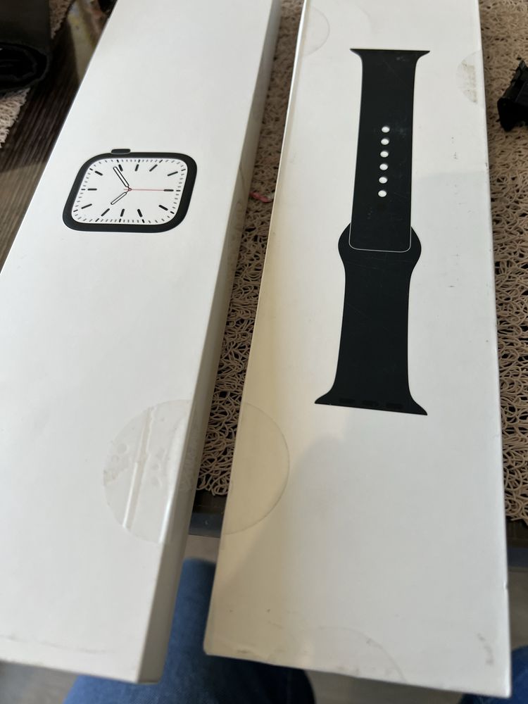 Apple watch 7 з коробкою два ремішки