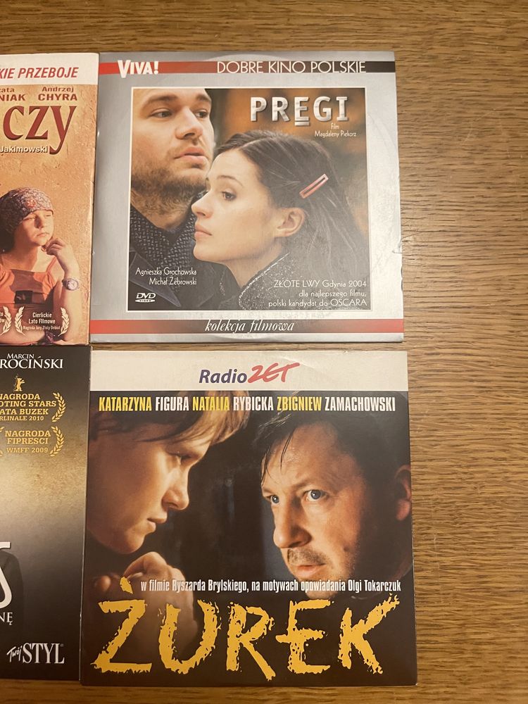 Filmy DVD polskie filmy pręgi rewers żurek zmruż oczy