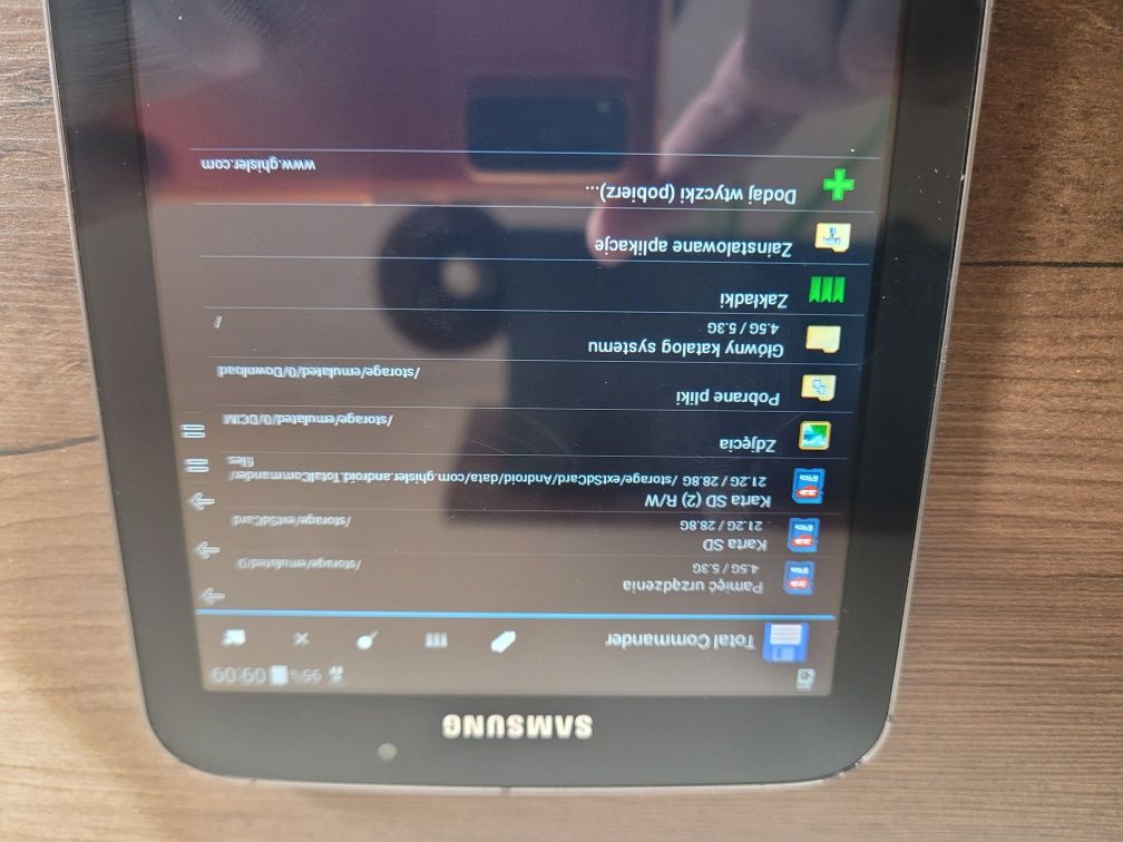 Tablet Samsung Tab 3 SM-T210 nawigacja iGO Primo Truck najnowsze mapy