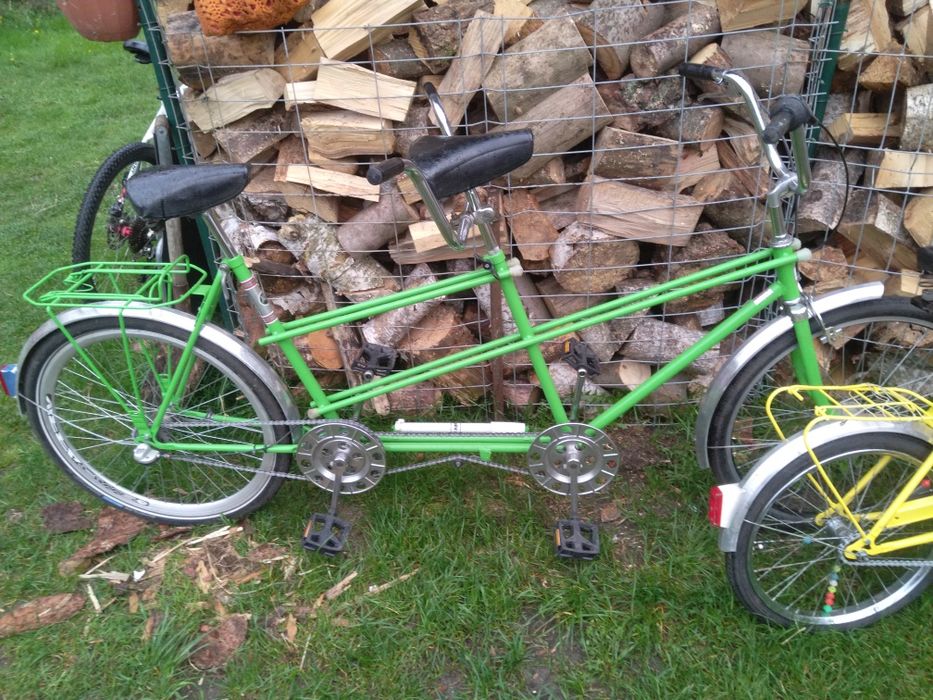 Rower po remoncie tandem dwuosobowy Romet Derby Shimano Nexus 3