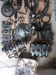 Głowica części silnika silnik Kawasaki ZZR 600 ZX E ZX6R  98-02r B3