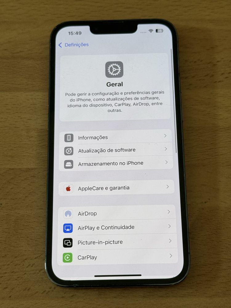 Iphone 13 pro 128gb desbloqueado(ACEITO RETOMA)