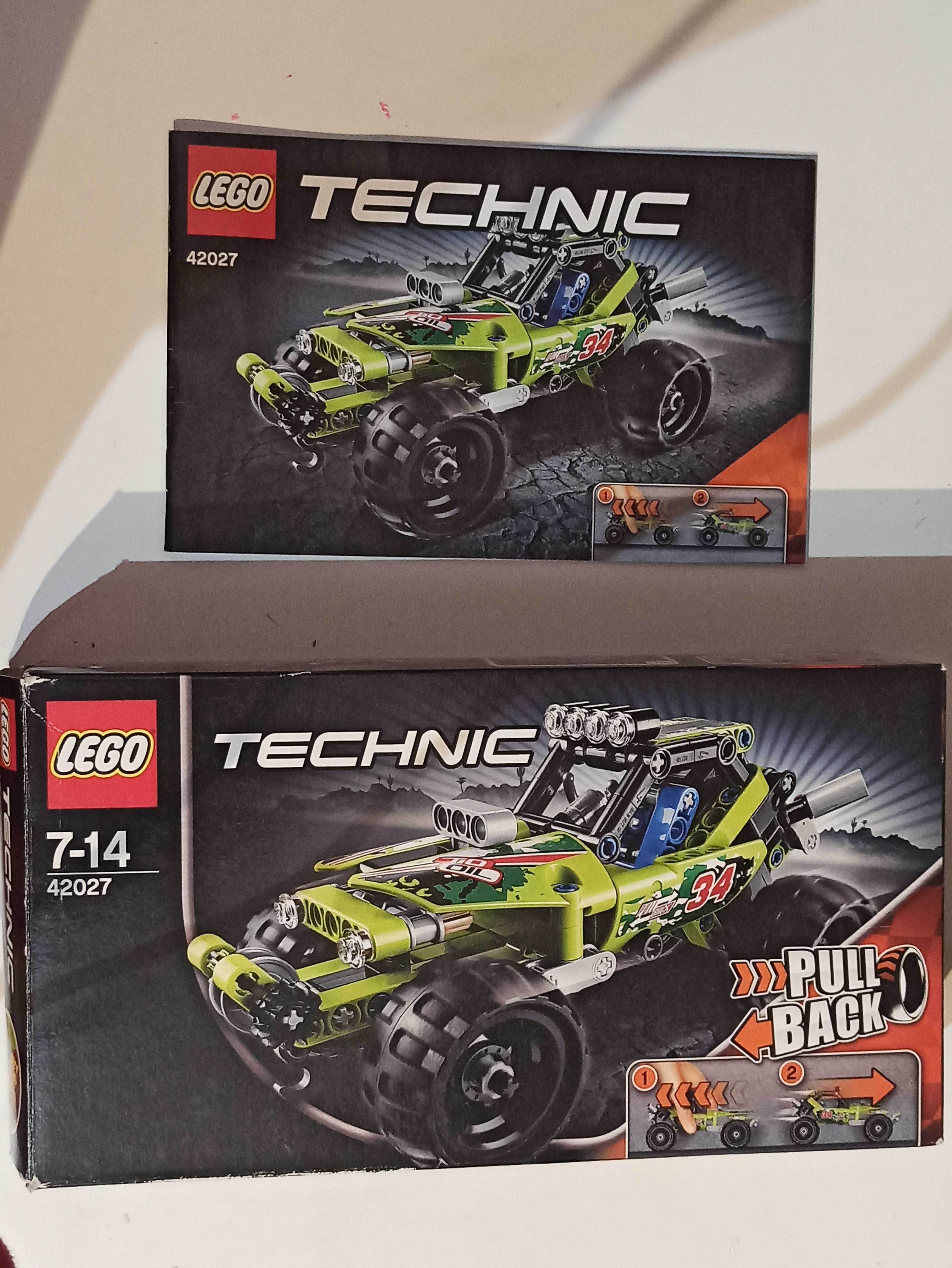 Lego technic 42027 samo PUDEŁKO z instrukcją