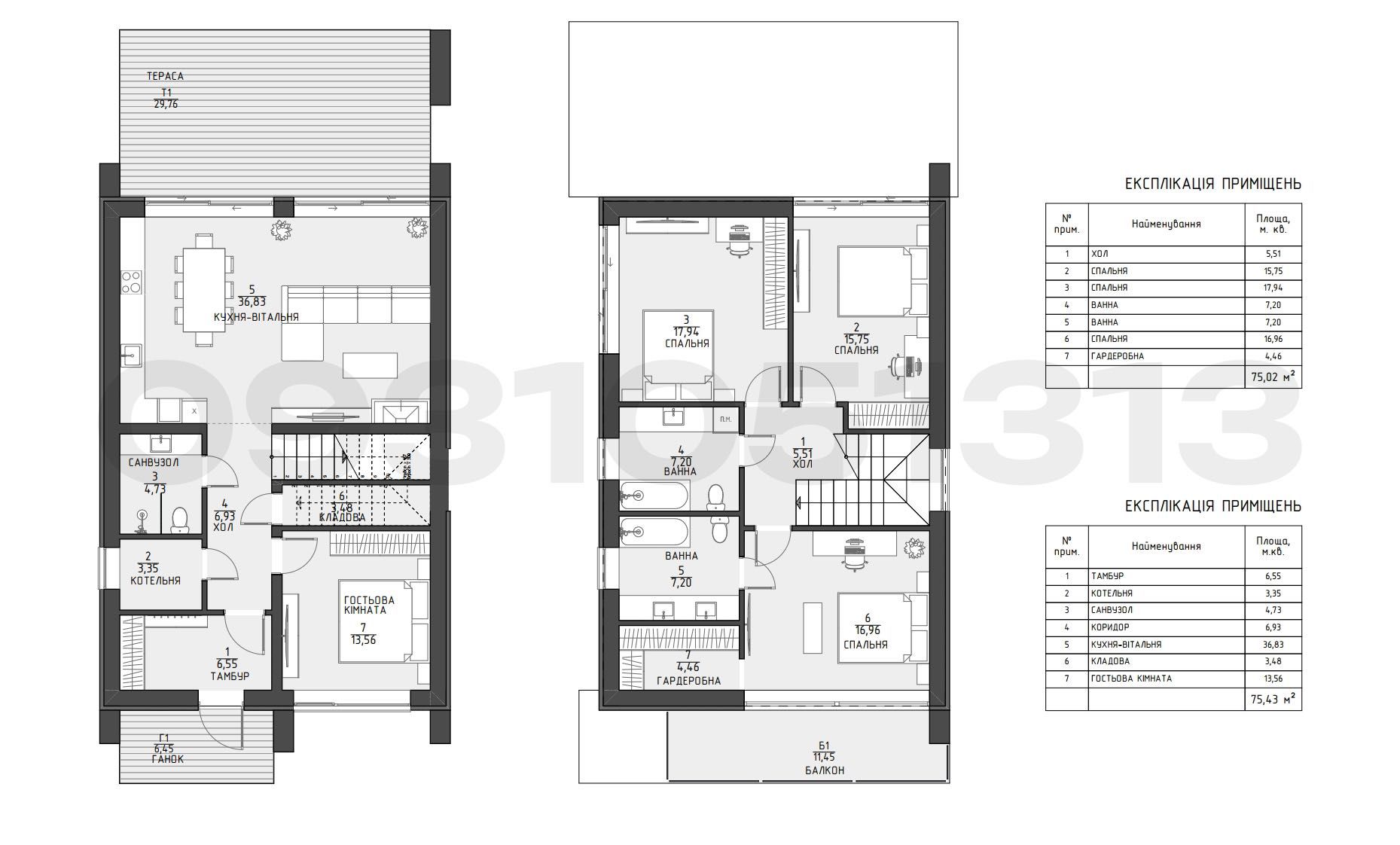 Сучасний будинок 180 м² у стилі high-tech, 6 соток в Києві, Жуляни
