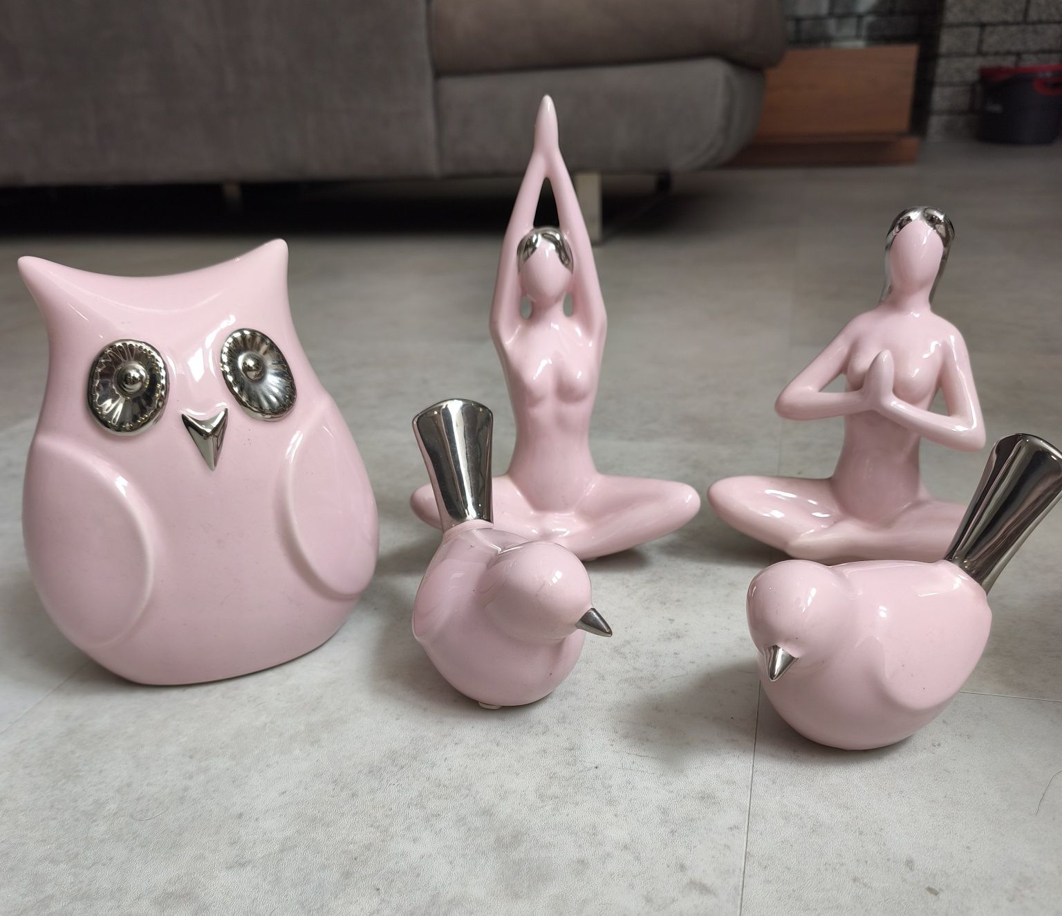 Conjunto de 5 Peças decorativas