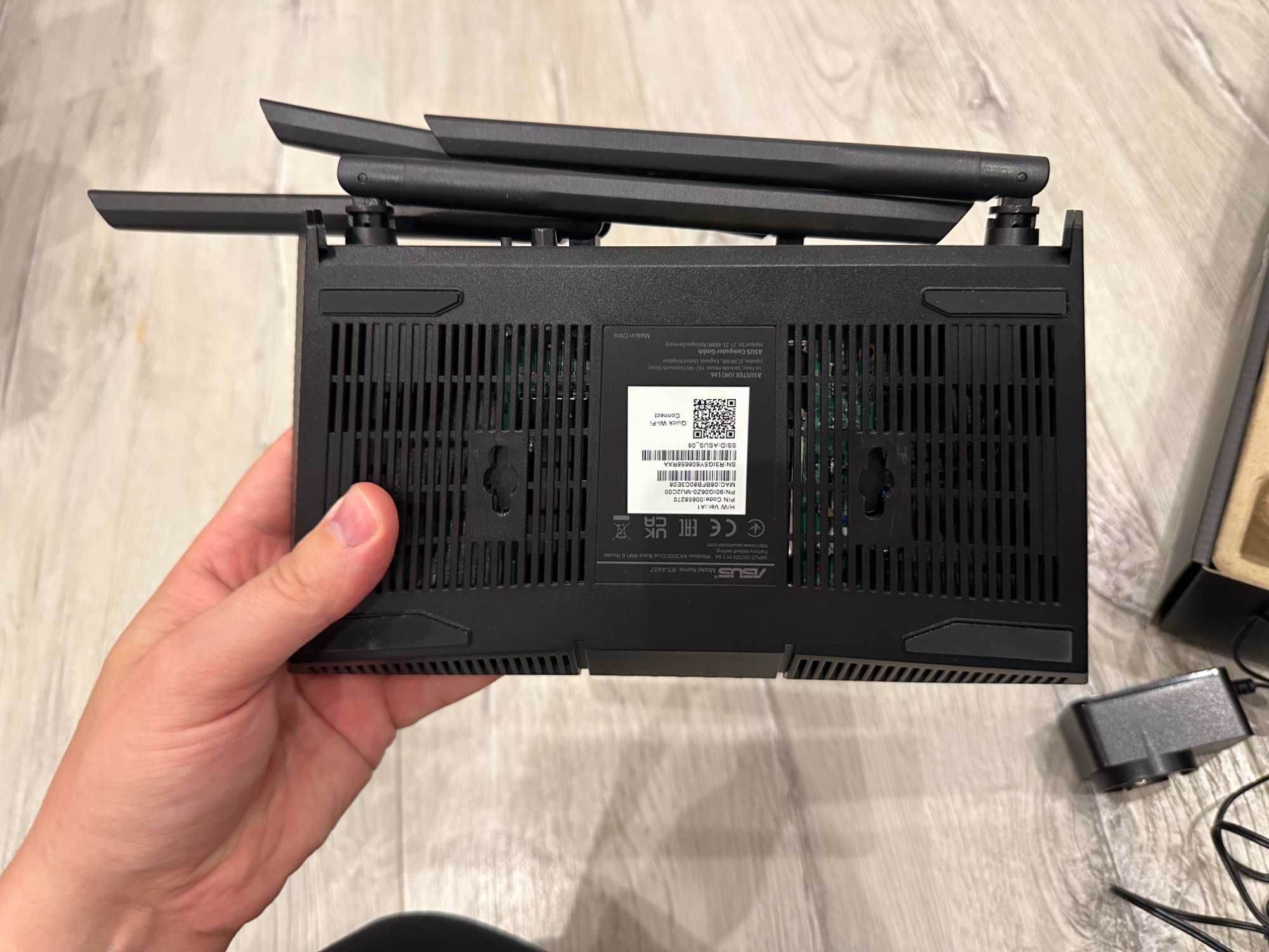 Маршрутизатор Asus RT-AX57 WiFi6/ AX3000/ 1 Гбіт/с (на гарантії)