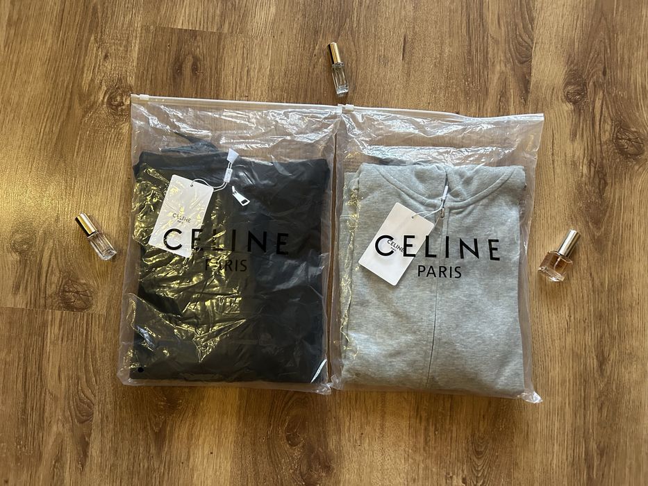 Кофта Celine| Сіра-Чорна