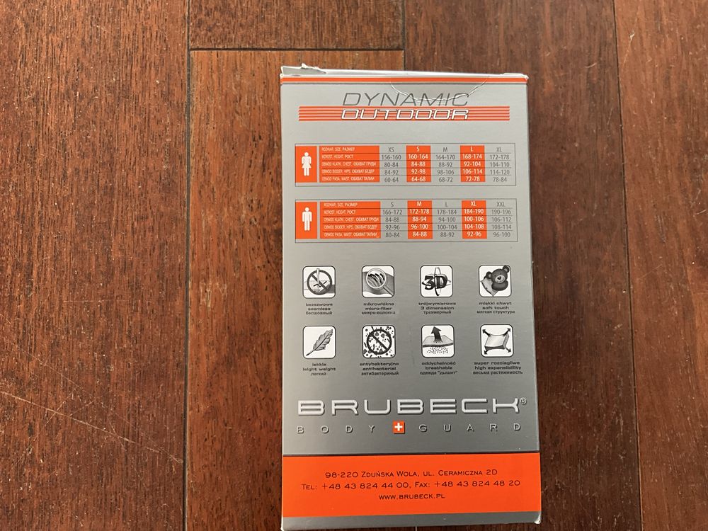 Koszulka Brubeck 3D pro M men Nowa Bieg Piastów