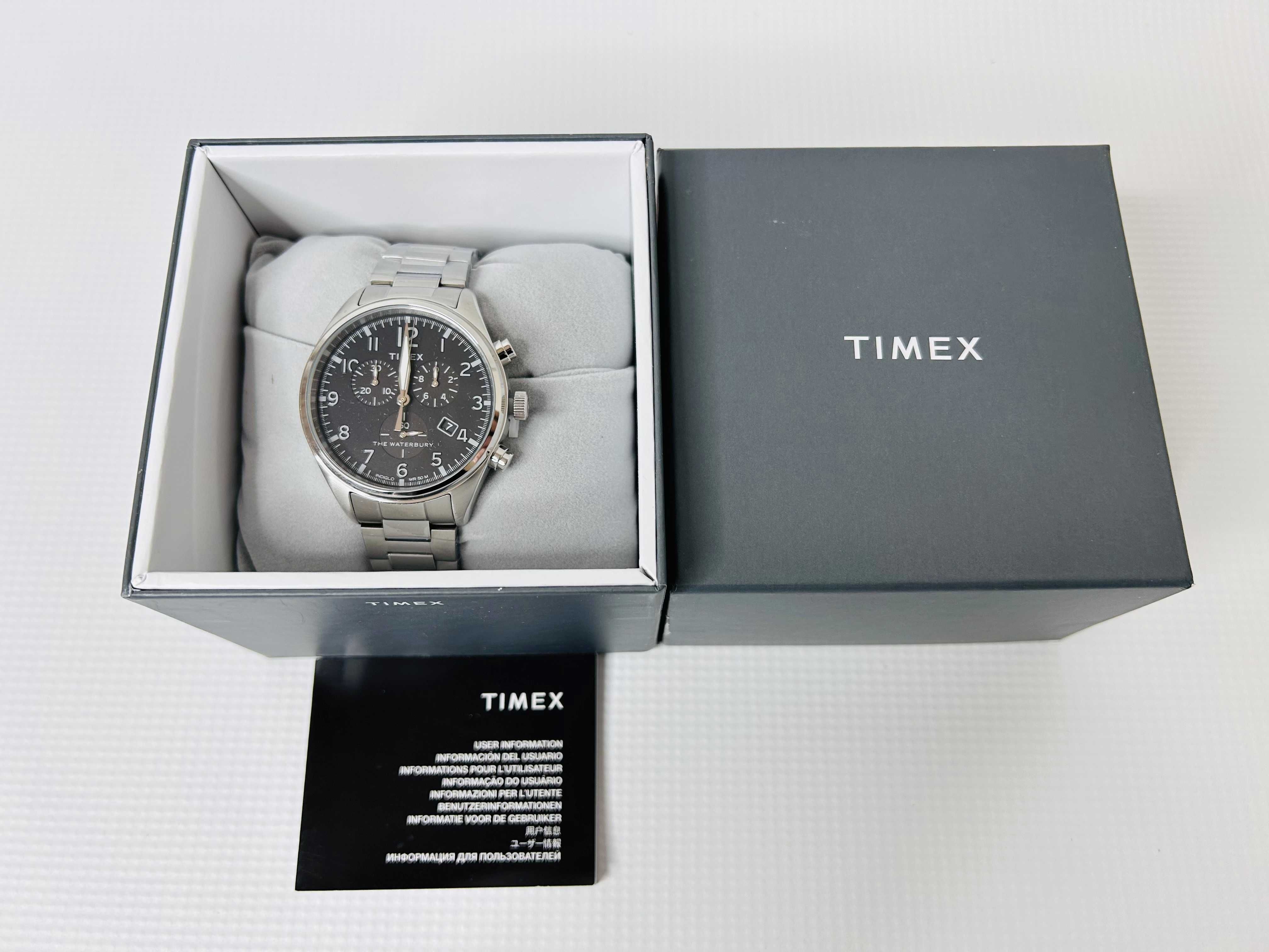 Timex TW2T70300 Waterbury zegarek męski, nowy, gwarancja