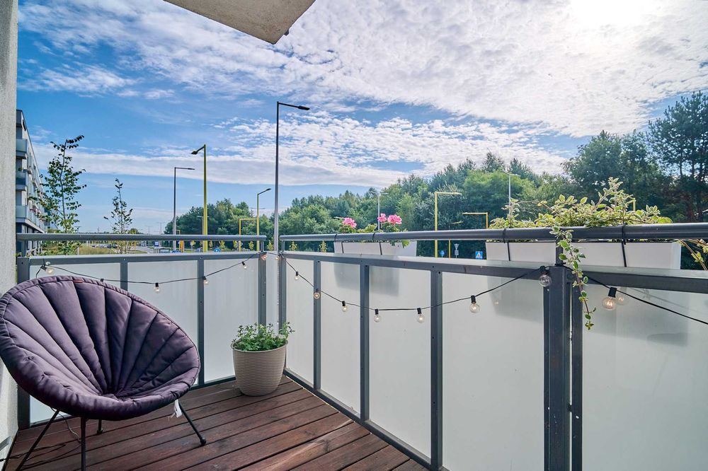Piła, Zielona Dolina, Kazimierza Wielkiego - 3 pokoje, balkon, parter.