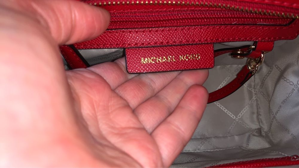 Красная сумка Michael Kors оригинал