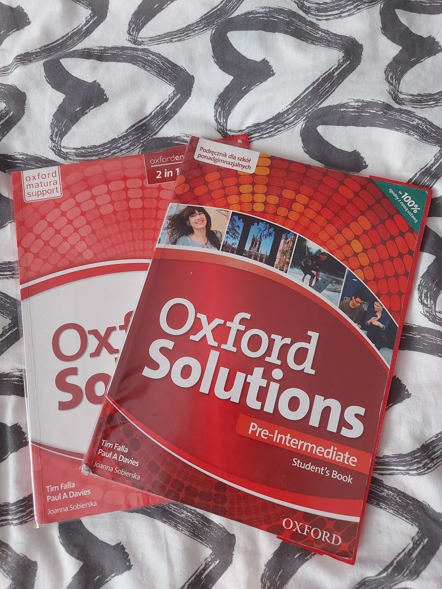 Oxford Solutions Pre-Intermediate Książka + Ćwiczenia