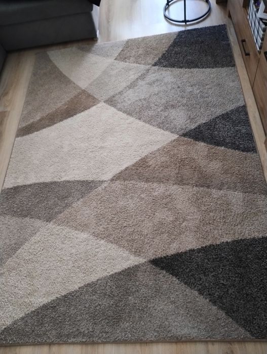 Dywan 160x220 beż brąz