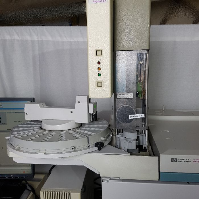 Agilent HP 6890 Cromatógrafo a Gás GC FID Laboratório bom estado