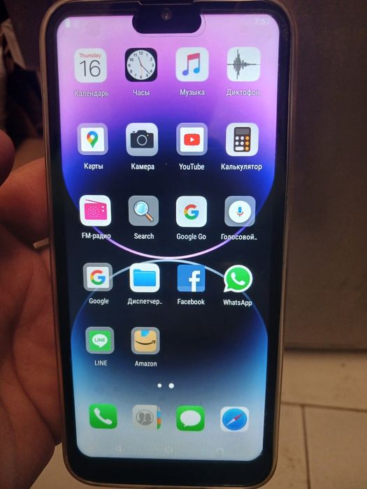Телефон память Rom 1 Тб Ram 16 GB Озу android 13  мобильный