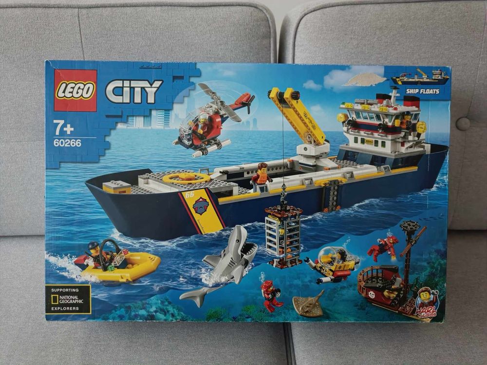 Lego 60266 City - Statek Badaczy Oceanów nowy