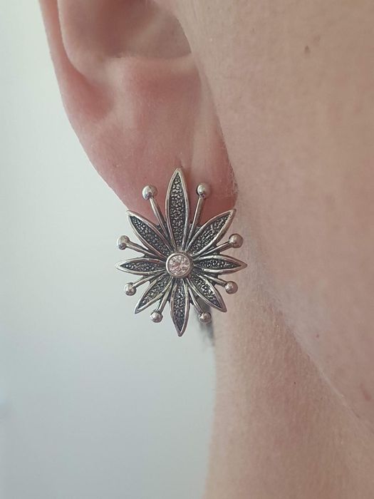 Серьги серебряные(сержки срібні)925 проба завод