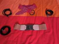 Conjunto de 5 Cintos Femininos – Estilo, Marcas e Versatilidade!