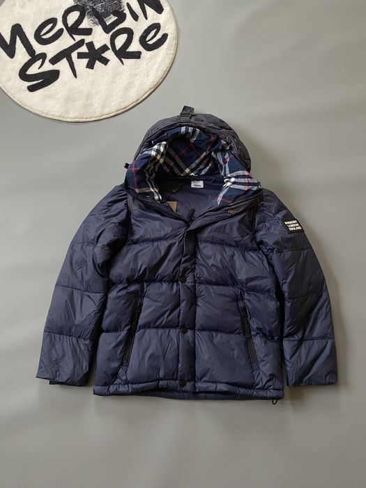 Пуховик Burberry puffer пухова куртка від Барбері