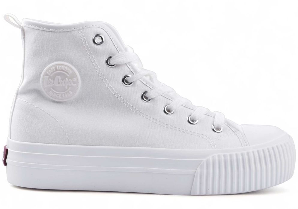 Buty Damskie Lee Cooper Trampki Platforma za kostkę -2132 r.37 białe