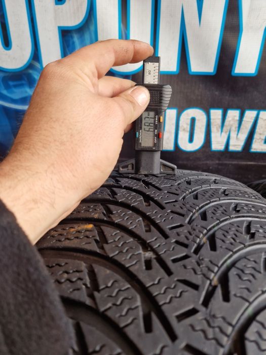 Opony zimowe 225/60/17 Kumho Komplet 6.8mm