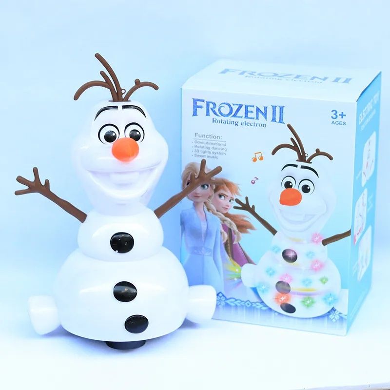 Boneco Olaf da Frozen 28cm canta e dança.