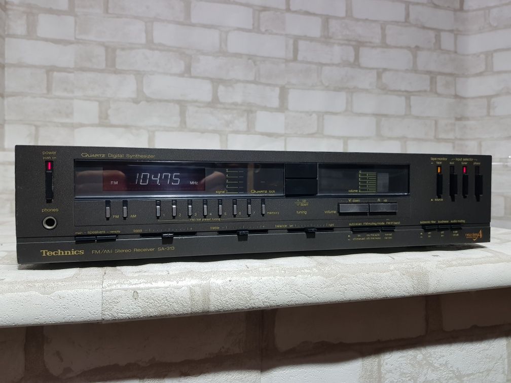 Вінтажний стерео підсилювач TECHNICS SA-313, б/у з Німеччини