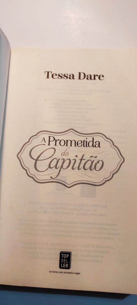 Livro A prometida do capitão - Tessa Dare