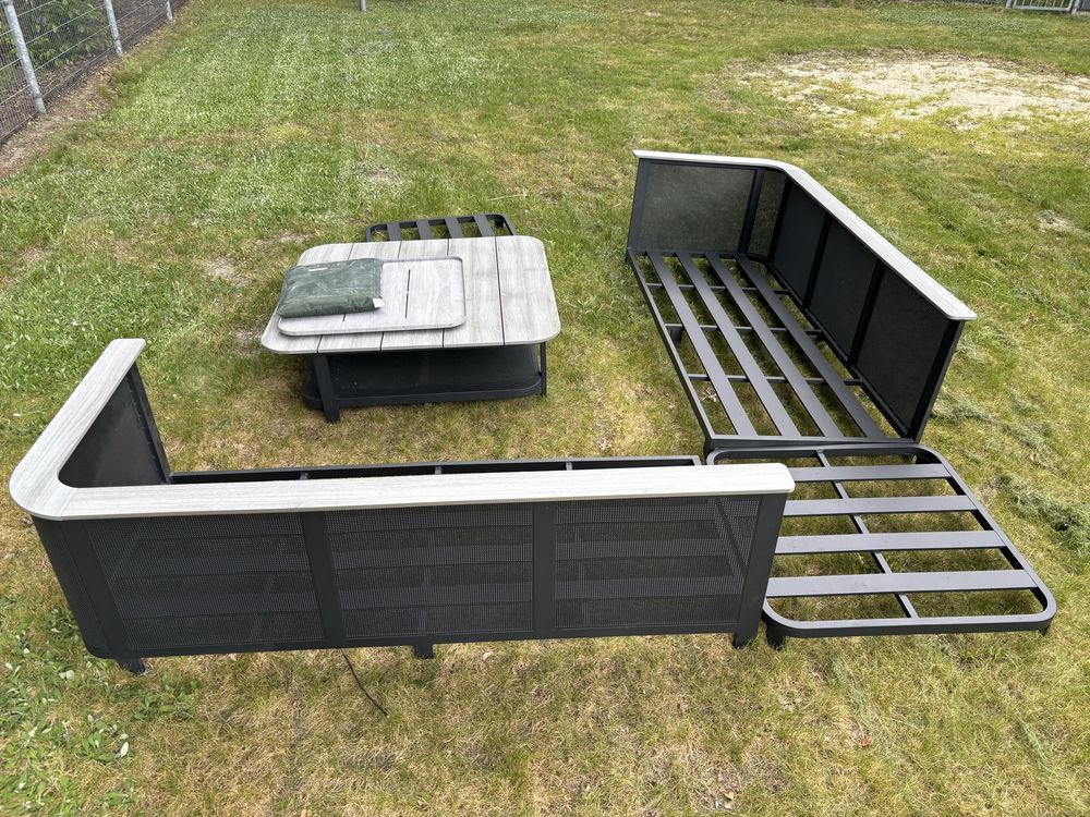 Naroznik ogrodowy duzy aluminium