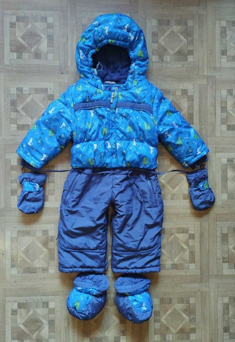 Теплий комбінезон на рост 74