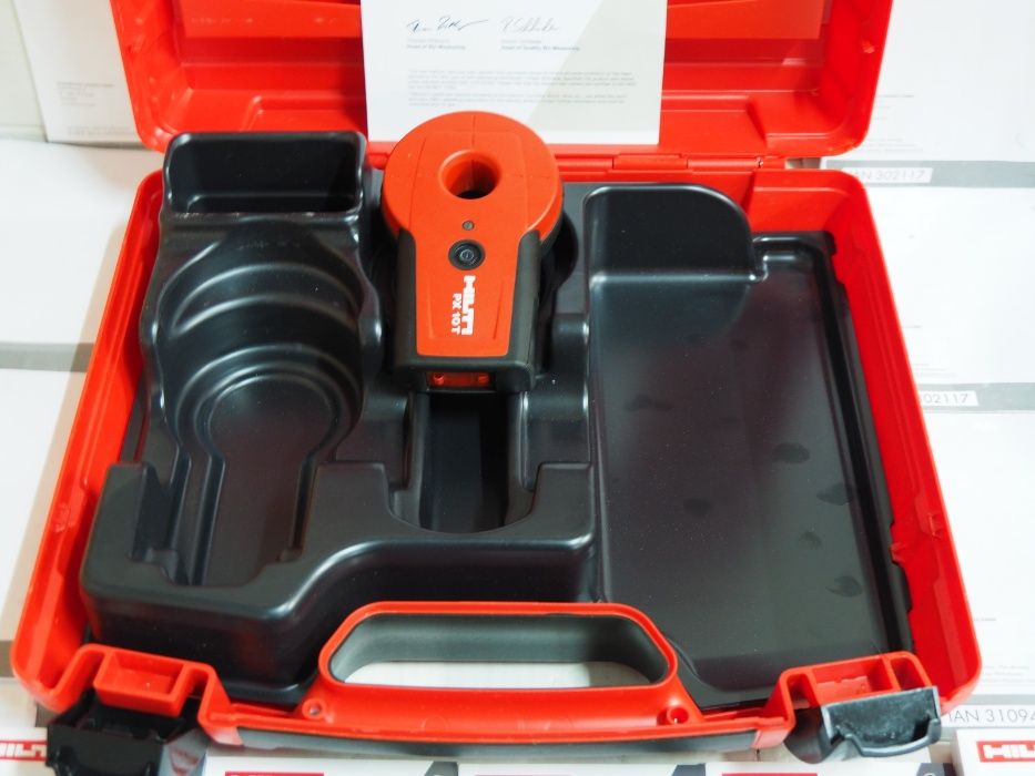 Detektor wykrywacz centrujący HILTI PX 10 T nadajnik walizka