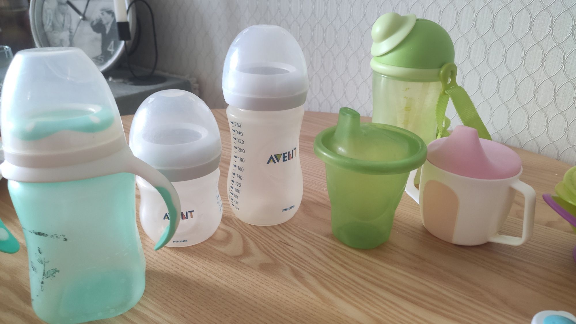 Avent , бутылочки, непроливайка, поильник