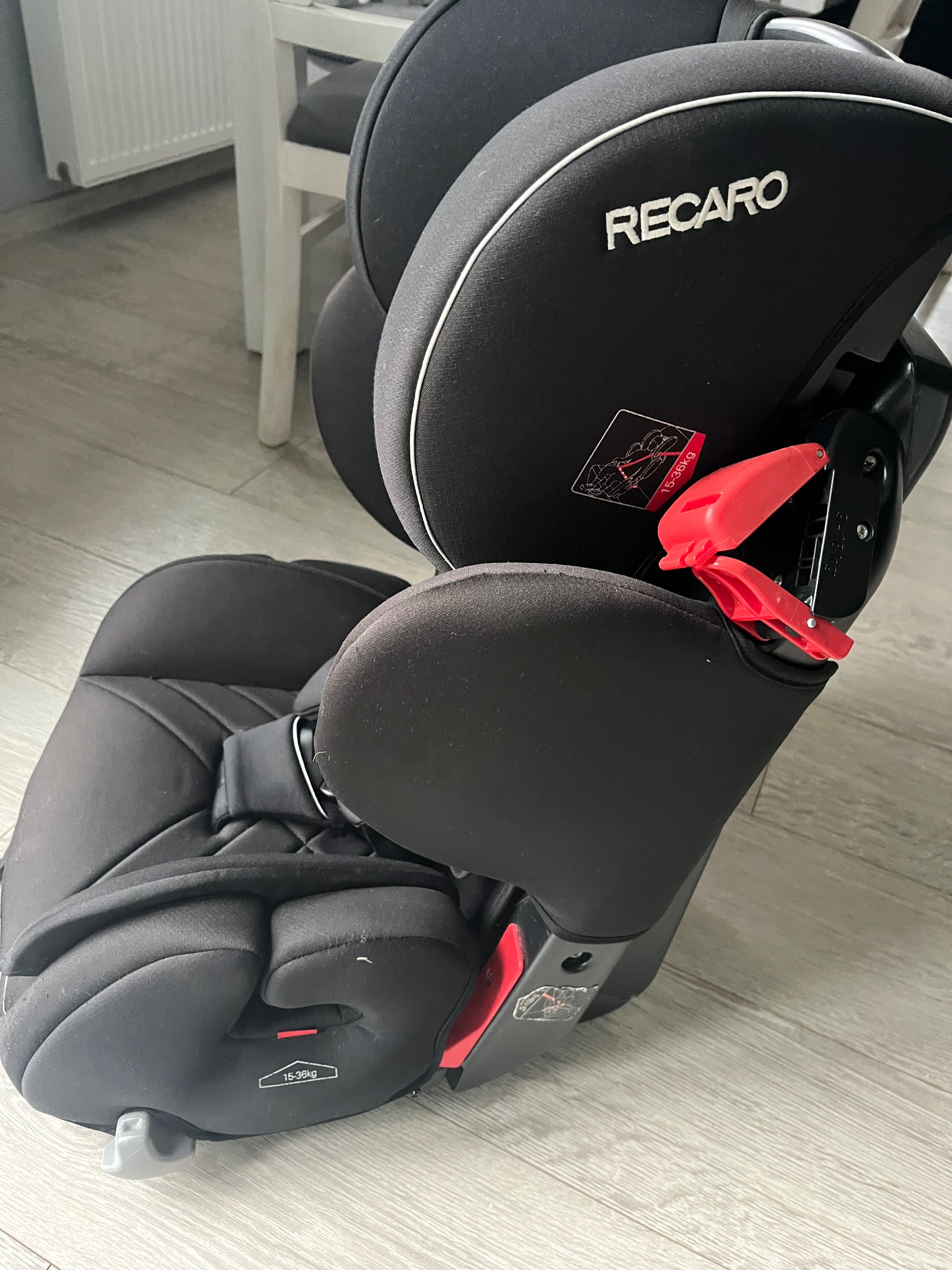 Fotelik samochodowy recaro young sport-stan idealny