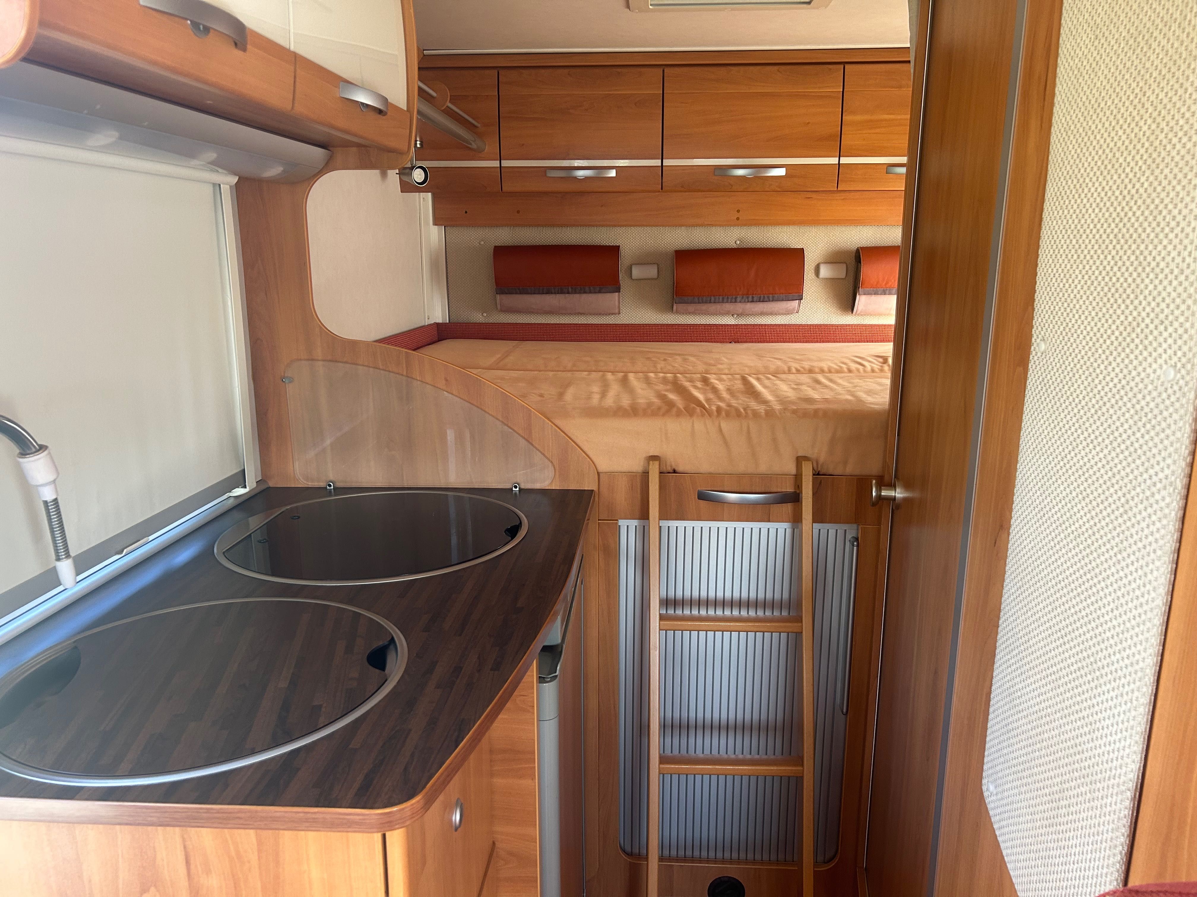 Autocaravana integral hymer