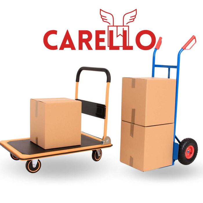 Wózek Platformowy Transportowy Magazynowy 250kg Kurierski Faktura VAT