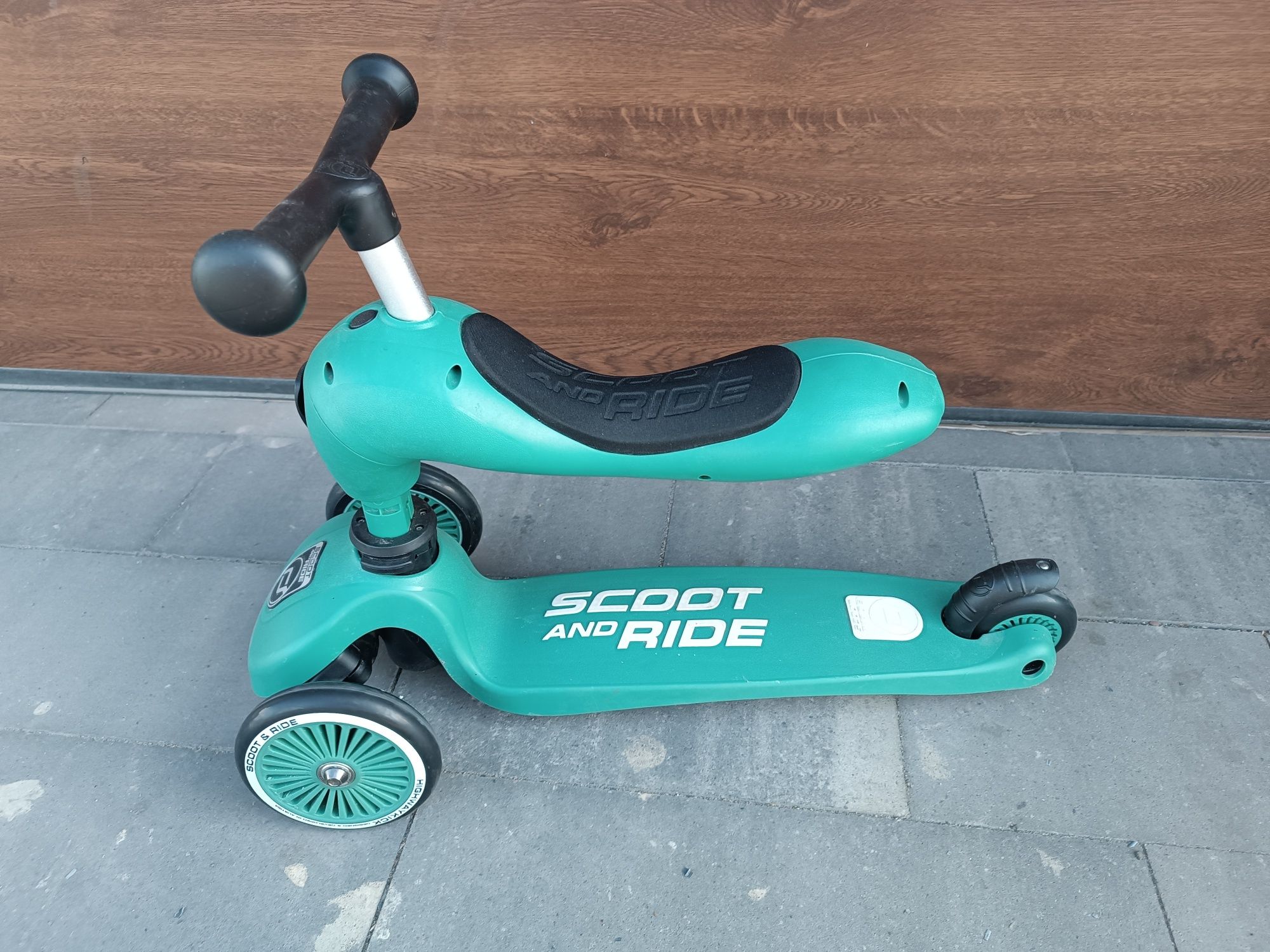 Hulajnoga jeździk scoot and ride 2w1