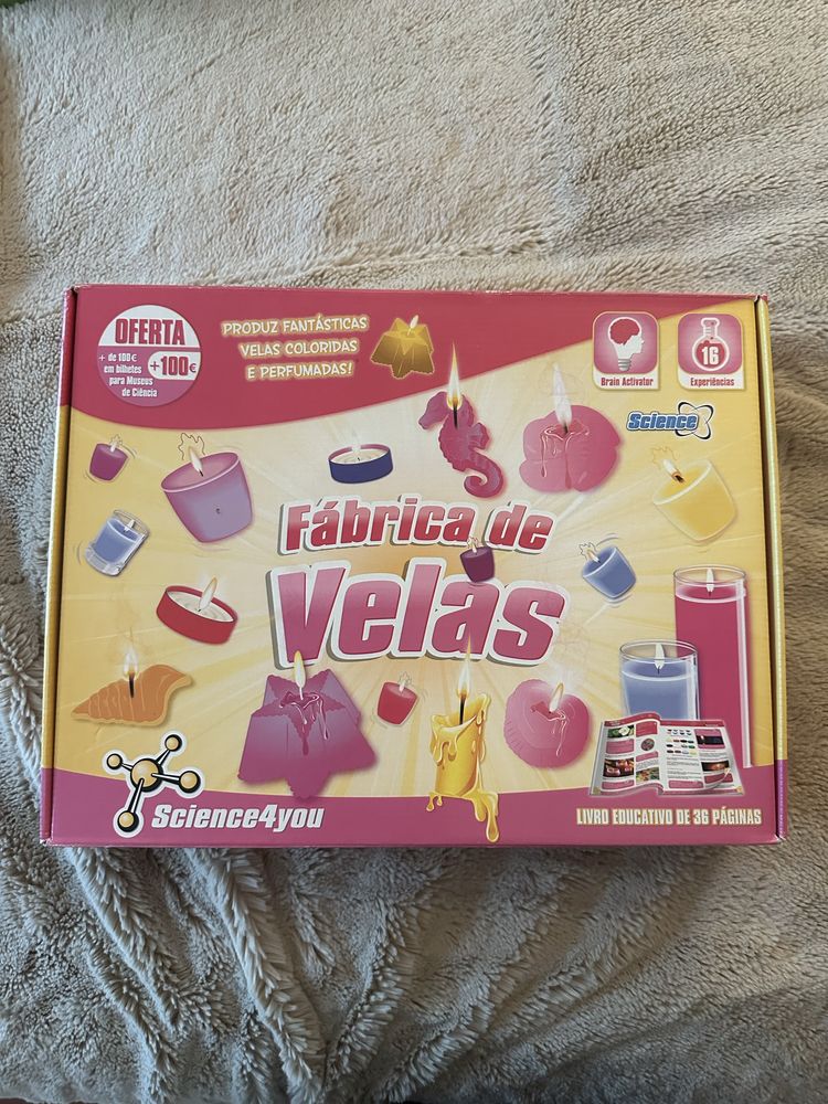 Jogo Fábrica das velas da Science4you